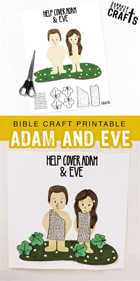 Adam And Eve Craft Adam And Eve Craft Bible Crafts For Kids Bible