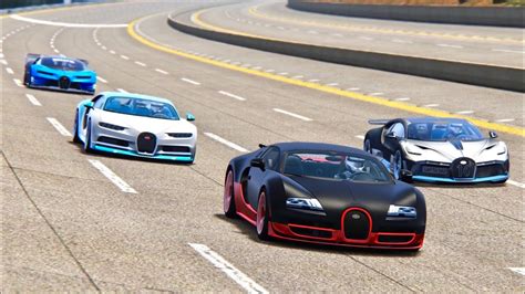 Bugatti Divo Vs Chiron Veyron Vision Gt Nardo Speed Test Youtube