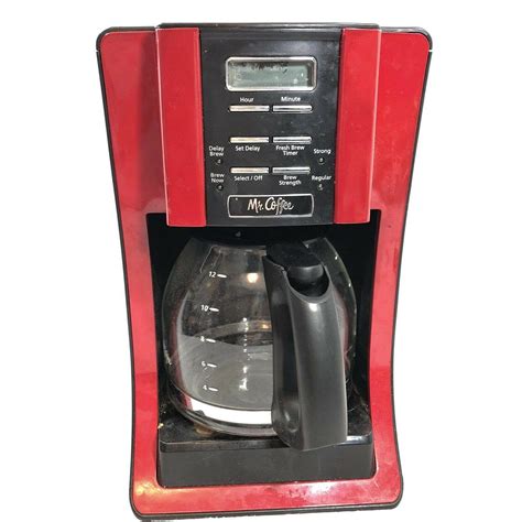 Mr Coffee Programmable 12 Cup Coffee Maker Model Bvmc Sjx36 Etsy