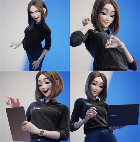Samsung S Unreleased Virtual Assistant Sam Takes Over The Internet As Twitter Makes Fanart Of