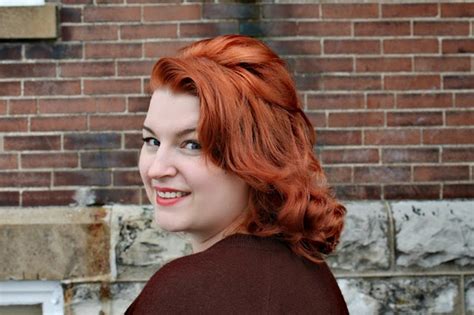 Redhead Va Voom Vintage Vintage Fashion Hair Tutorials And Diy Style