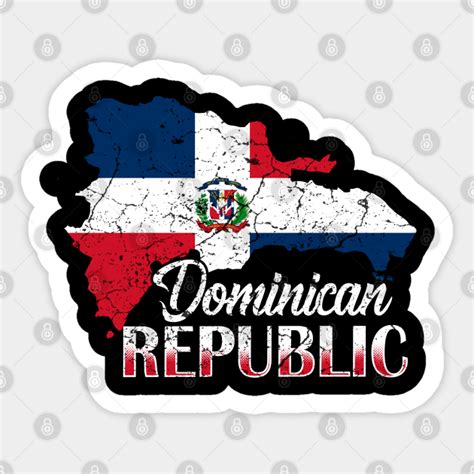 dominican republic dominican republic sticker teepublic