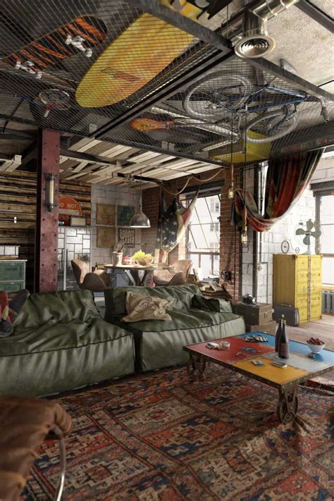 Lofts Industriels Cr S Avec Un Logiciel De D Loft Interiors