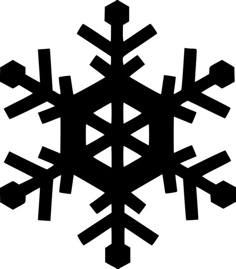 218 Snowflake Icon Svg SVG PNG EPS DXF File