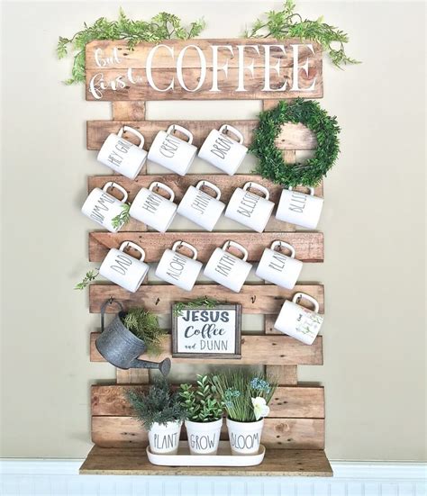26 Best Diy Coffee Mug Holder Ideas And Projects For 2022