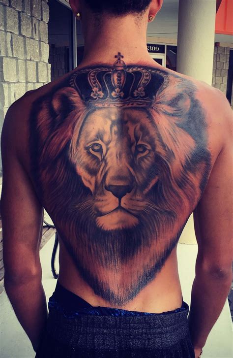 Https://tommynaija.com/tattoo/back Lion Tattoo Designs