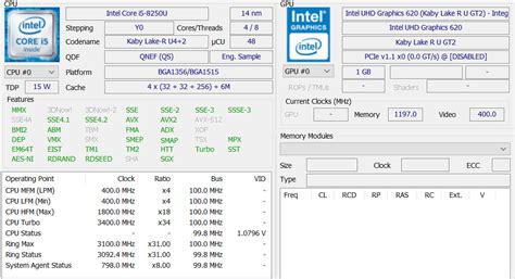 Intel Core I5 8250u Kaby Lake R 8th Generation Benchmarks And