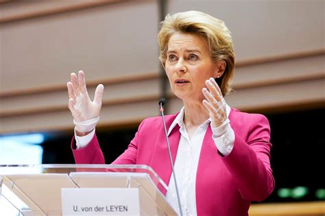 G7 global plan has 'no strings attached'. Coronakrise: Ursula von der Leyen fordert Marshall-Plan ...