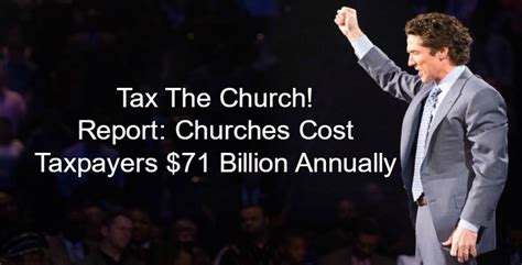 Report Churches Cost Taxpayers 71 Billion Annually Michael Stone