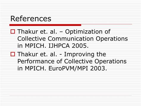 Ppt Collective Communication Implementations Powerpoint Presentation Id 540547
