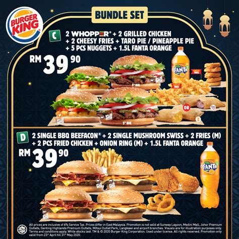 Find and share burger king vouchers at krazyvouchers. Burger King Ramadan Promotion April-May 2020 - Coupon ...
