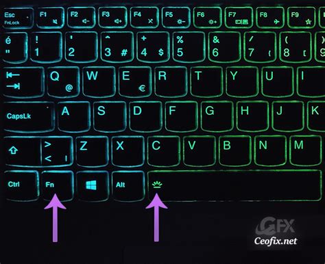 Turn Keyboard Lighting On Or Off