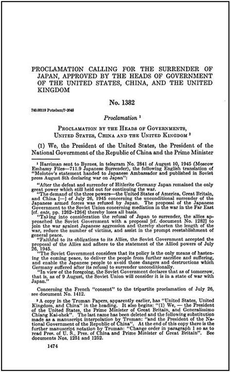 The potsdam declaration or the proclamation dening terms for japanese surrender is a statement that called for the surrender of all. Post World War II and Dokdo - Takeshima | Dokdo ...