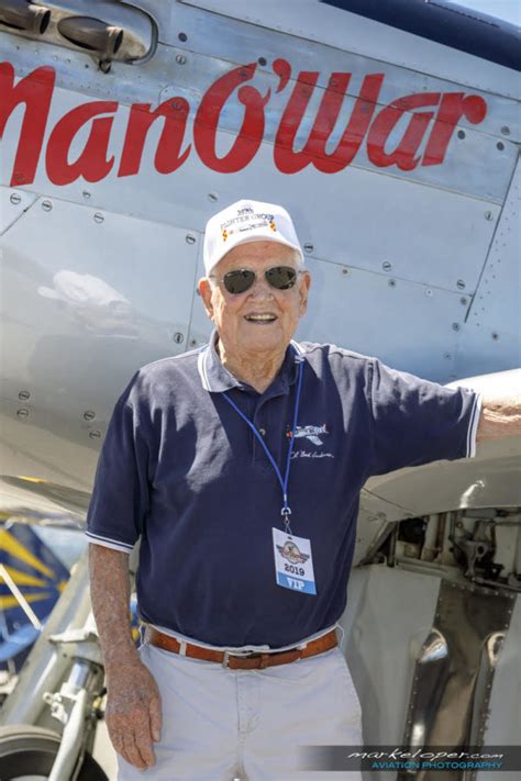 Bud Anderson P 51 Triple Ace Signs Man Owar Caf Socal