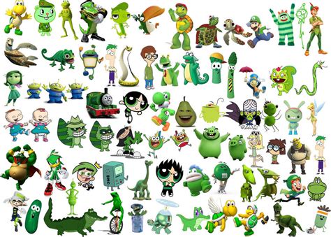 Green Characters By Greenteen80 On Deviantart