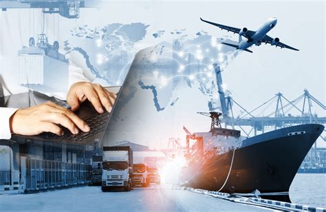 The World Logistics Background Or Transportation Industry Or Shipping