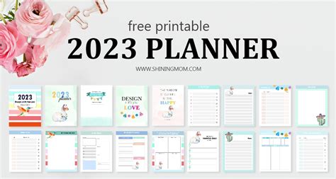 Free Planner Printables 2023 Printable World Holiday