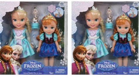 Frozen Elsa And Anna Toddler Dolls Plus Olaf Toy £2199 Argos
