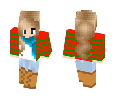 Minecraft Skins Christmas Girl