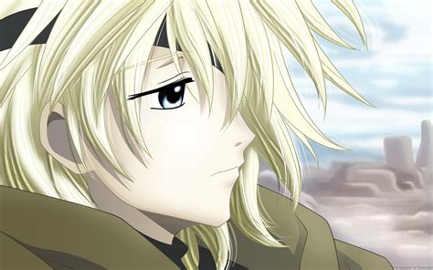 1440x900 Resolution Blonde Haired Male Anime Character Illustration