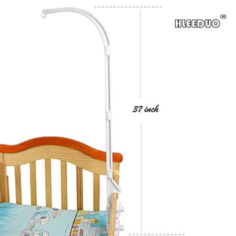 Hleeduo Diy 37 Inch Baby Crib Mobile Bed Bell Holder Music Box Holder