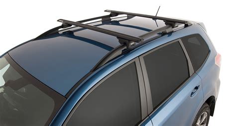 Rhino Vortex Rx Black 2 Bar Roof Rack For Subaru Forester Gen4 Sj 5dr