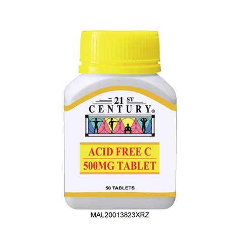 21st Century Acid Free Vitamin C 500mg 50s Watsons Malaysia