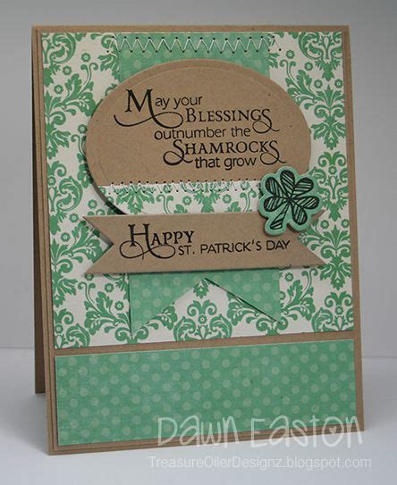 Happy St Patrick S Day Deconstructed Sketch Stamps Lucky You Paper