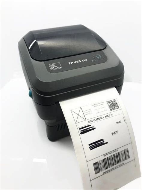 Compatible with the most popular roll printer brands. Zebra ZP450 CTP Thermal Label Tag Printer 200dpi USB USPS ...