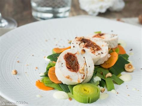 Ballotine de volaille au chorizo