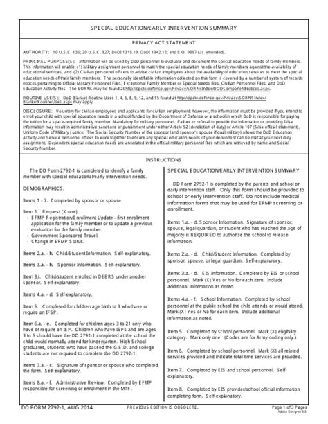 Dd Form 2792 1 Fill Out Sign Online And Download Fillable Pdf