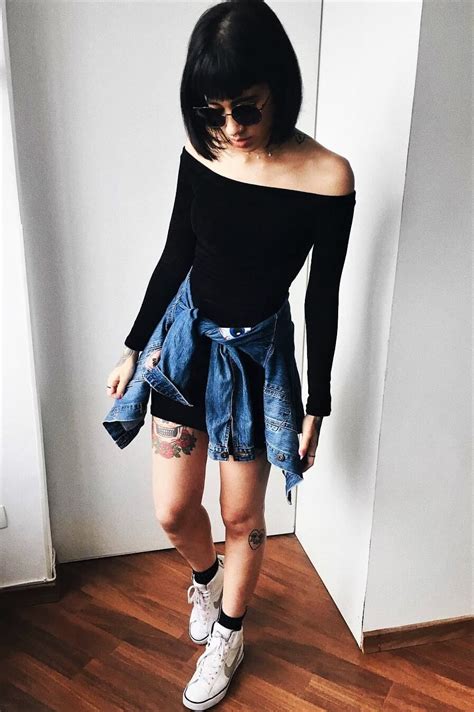42 Grunge Looks For This Summer Grunge Looks Summer Grunge Outfits