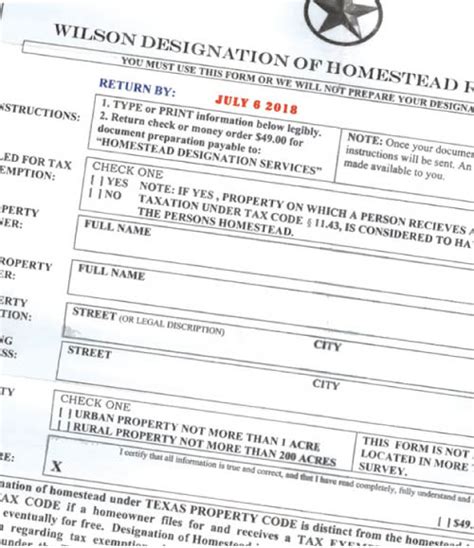 Designation Of Homestead Fillable Form Printable Forms Free Online