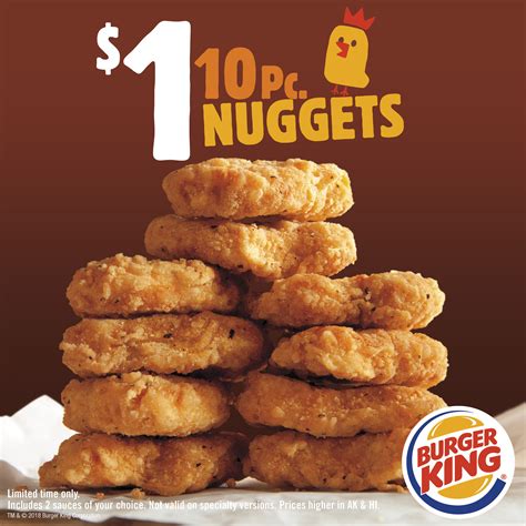 Burger King® Restaurants Serves Its Guests The Best Chicken Nuggets Deal Yet Business Wire