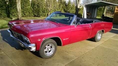 1965 Chevrolet Impala Super Sport Convertible Chevy Classic Chevrolet