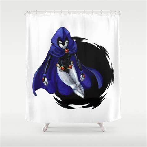 Teen Titans Raven Shower Curtain By Jadis Society6