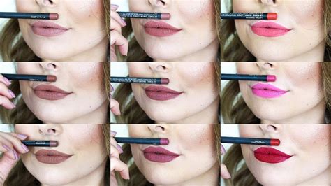 MAC Lip Liner Swatches Soar Stripdown Whirl Cherry More YouTube