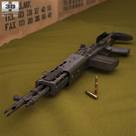 Mk 14 Enhanced Battle Rifle 3d Model Humster3d