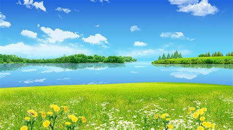 🔥 Download Sunny Spring Day Hd Wallpaper By Mbennett Beautiful Sunny Day Wallpaper Sunny Day