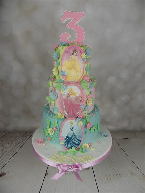 Disney Princess 3rd Birthday Cake Mels Amazing Cakes