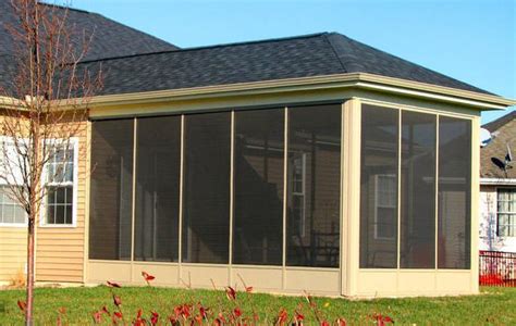 Aluminum Screened Porch Panels At Deck Builder Outlet