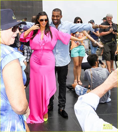 Pregnant Kim Kardashian And Kanye West Rio Sightseeing Couple Photo