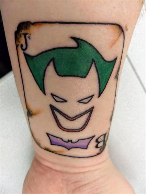 Joker Playing Card Tattoo Designs Best Tattoo Ideas