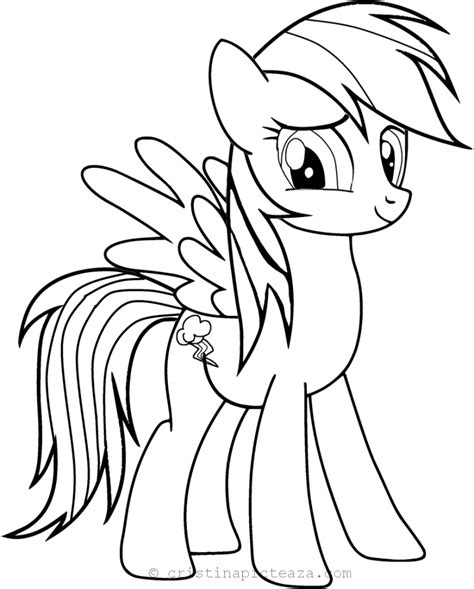 Desene de colorat planse de colorat cu unicorni, plansa d… Planse de Colorat cu Ponei - Fise de colorat cu My Little Pony