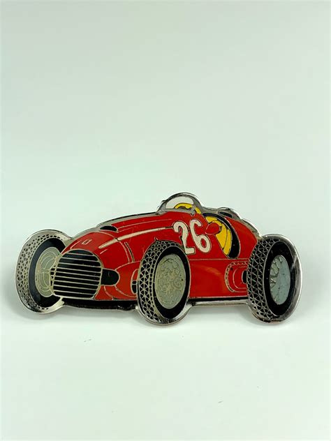 Vintage Racing Car Pin Etsy
