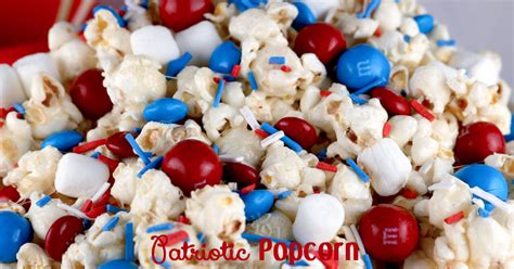Patriotic Popcorn Two Sisters