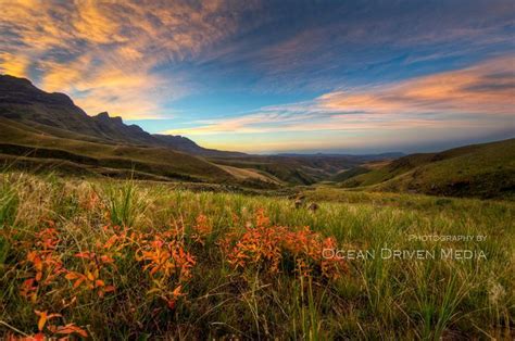 Ozarks Mountain Scenics Drakensberg Sunrise Photo