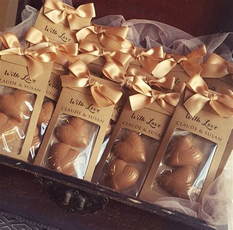 Are You Interested In Our Chocolate Hearts Wedding Favours With Our