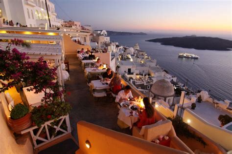 Best Santorini Restaurants With Views Updated 2021 Santorini