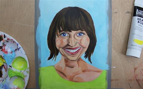 Painting Portraits In Acrylic A Craftsy Tutorial